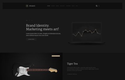 Avanti Joomla Template Noble Style