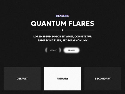 Quantum Flares WordPress Theme Default Style
