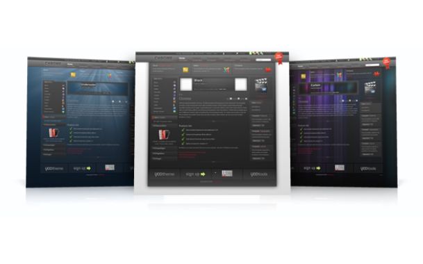 Chrome template – June 08 YOOtheme club template