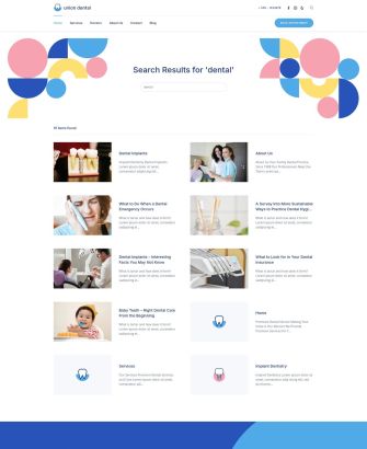 Search Layout