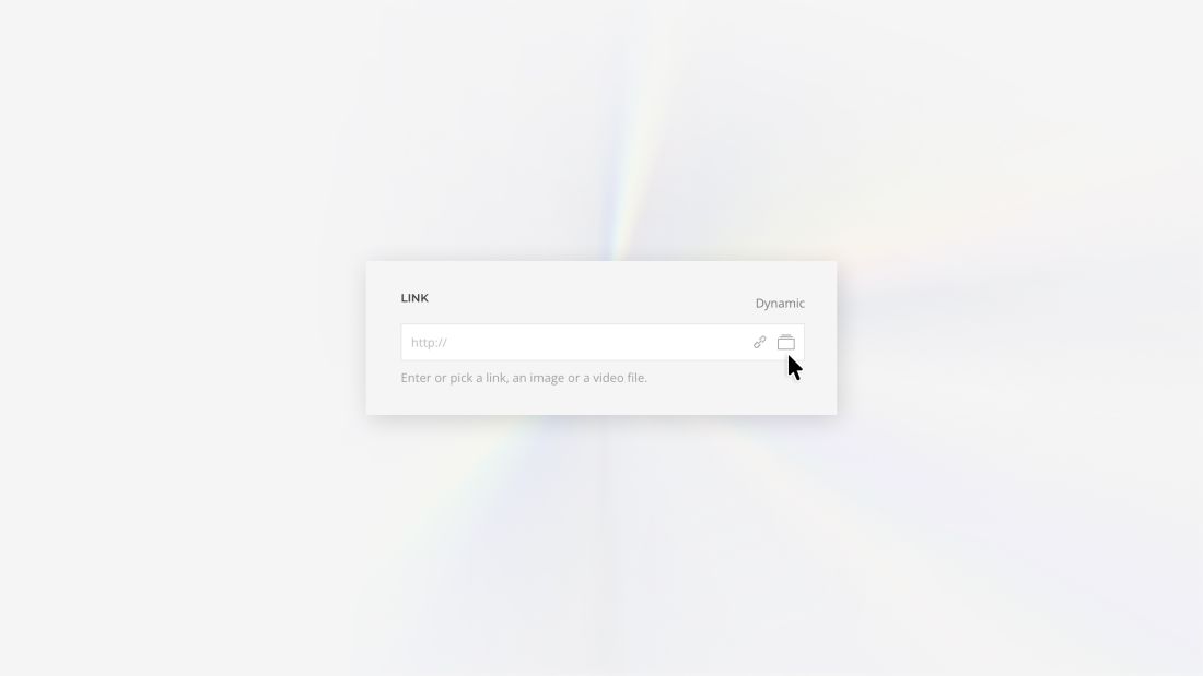 Link and File Picker