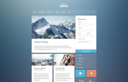 Everest Joomla Template Default Style