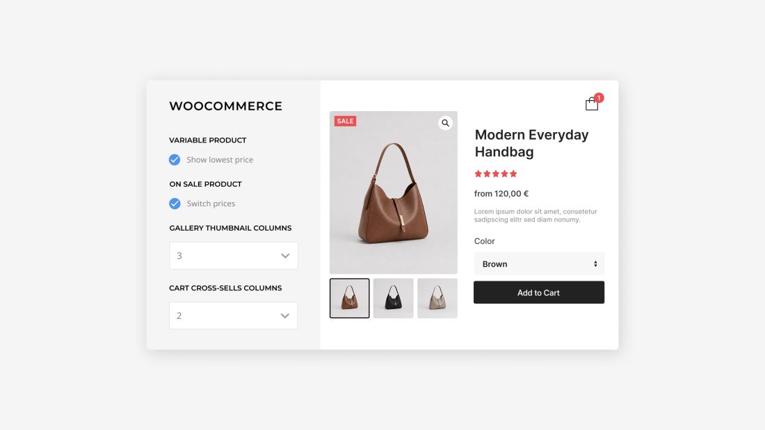 Modern WooCommerce Integration