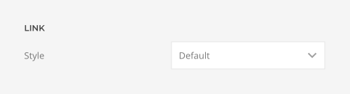 Icon link style