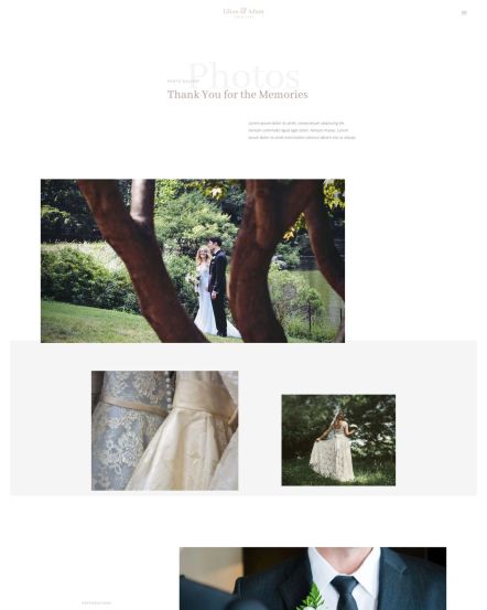 Lilian Joomla template Gallery Layout