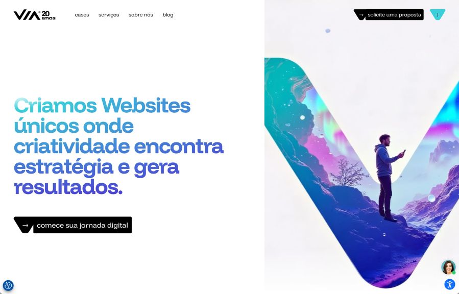 Via Agência Digital Work Example