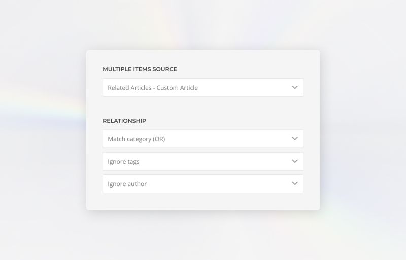 Related Sources by Taxonomies and Users