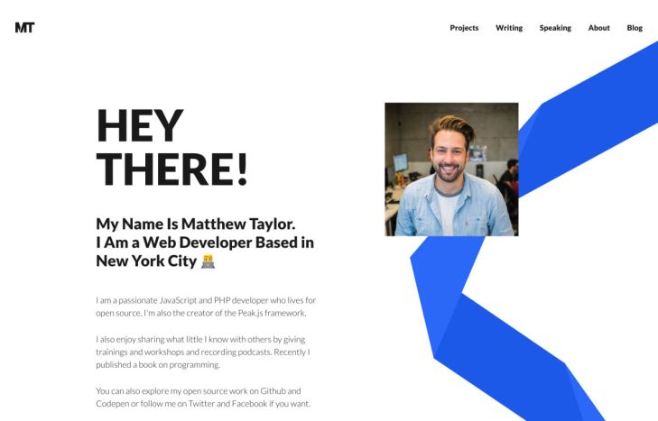 Matthew Taylor WordPress Theme