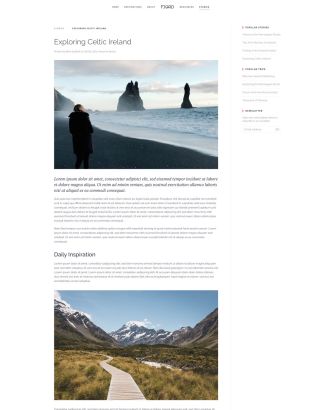 Fjord Post Index Layout