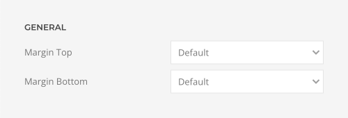 Margins and paddings elements