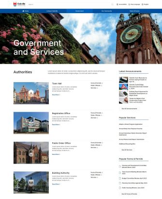 Authority Index Layout