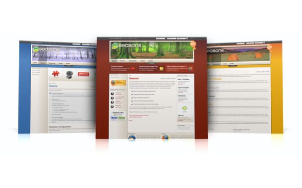Seasons template – August 07 YOOtheme club template