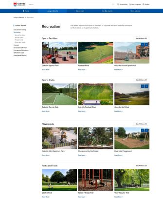 Place Category Layout