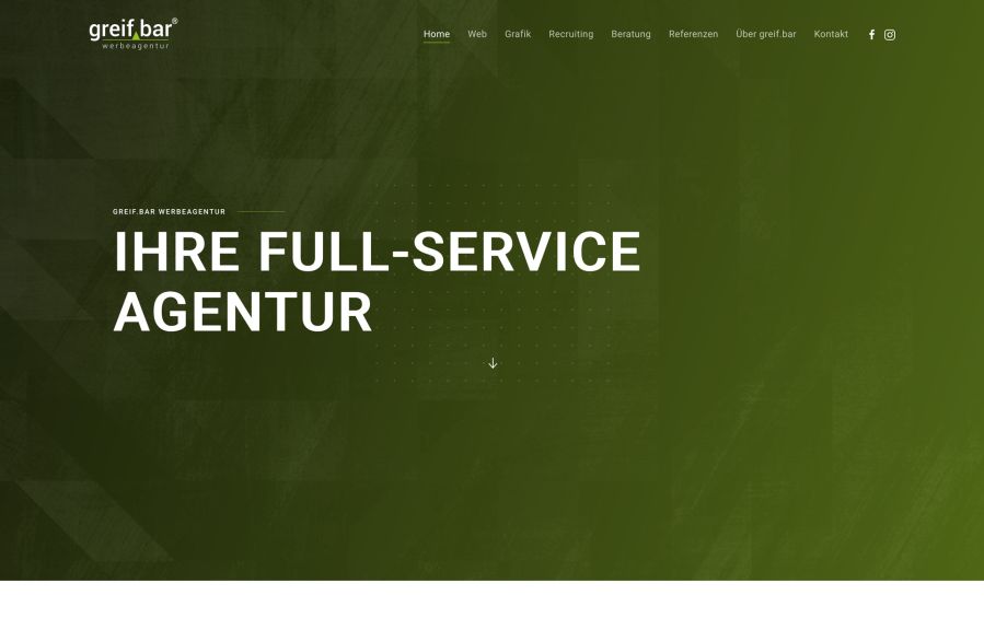 greif.bar Werbeagentur Work Example
