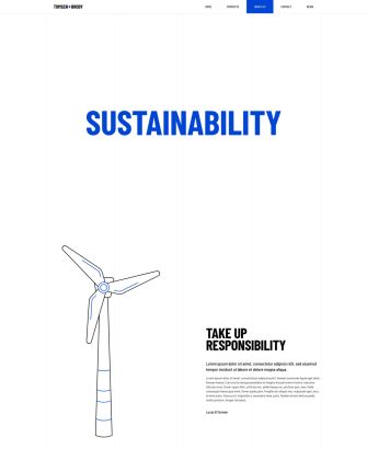 Sustainability Layout