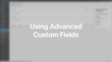Advanced Custom Fields Documentation Video for WordPress