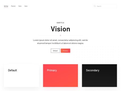 Vision Joomla Template Default Style