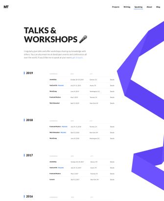 Speaking Layout