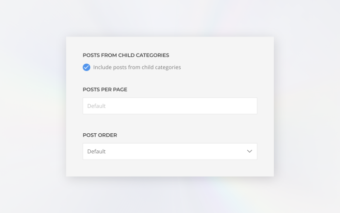 WordPress archive templates