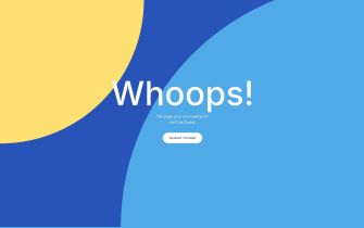 Error 404 Layout