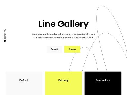Line Gallery WordPress Theme Default Style
