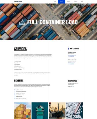 Full Container Load Layout