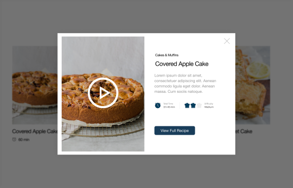 Grid Modal Element for YOOtheme Pro page builder