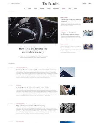 Post Category Layout
