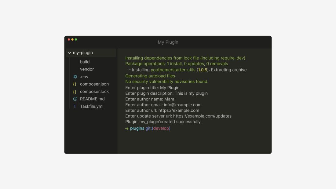 Starter Plugin