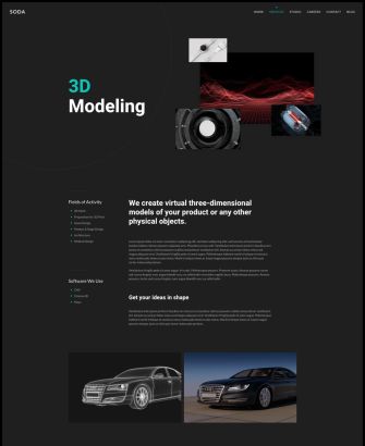 3D Modeling Layout