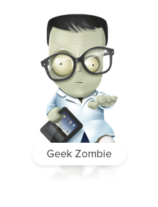 Geek Zombie Icon