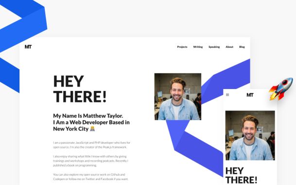Matthew Taylor Theme for YOOtheme Pro