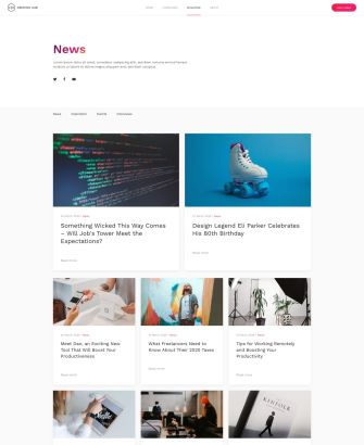 Post Category Layout