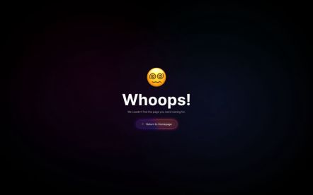 Circle WordPress theme Error 404 Layout