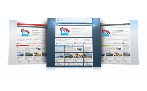 Enterprise template – April 2010 YOOtheme club template