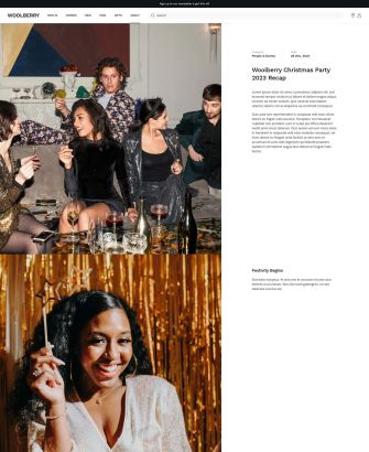 Post Sections Layout