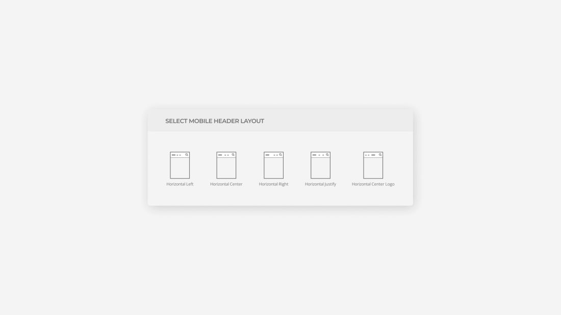 Mobile Header