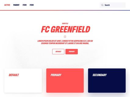 FC Greenfield WordPress Theme Default Style