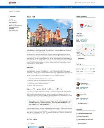 Authority Post Layout