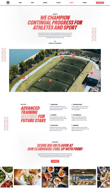 FC Greenfield WordPress Theme About Layout