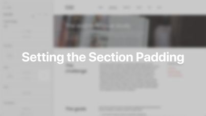 Padding Documentation Video for Joomla