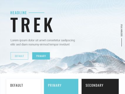 Trek WordPress Theme Default Style