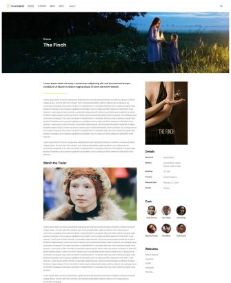 Movie Post Layout