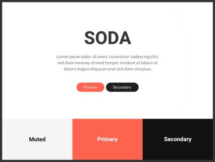 Soda WordPress Theme White Red Style