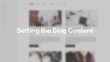 Blog Content Documentation Video for Joomla