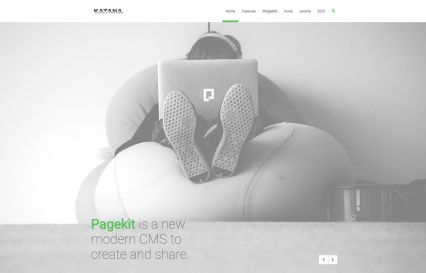 Katana WordPress Theme Default Style