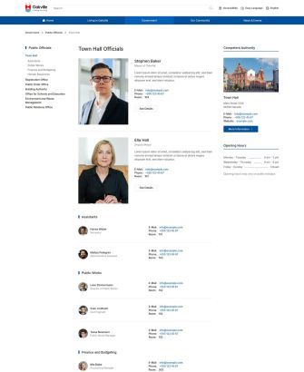 Official Category Layout