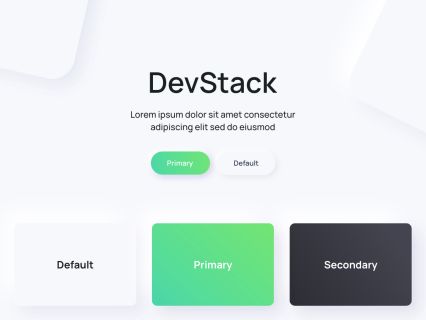DevStack Joomla Template Light Green Style