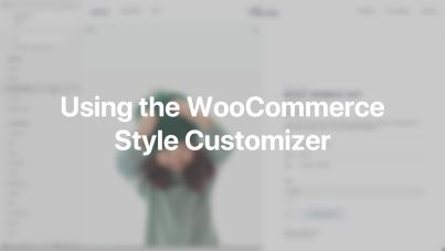 WooCommerce Style Editor Documentation Video for WordPress