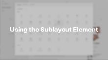 Sublayout Element Documentation Video for Joomla